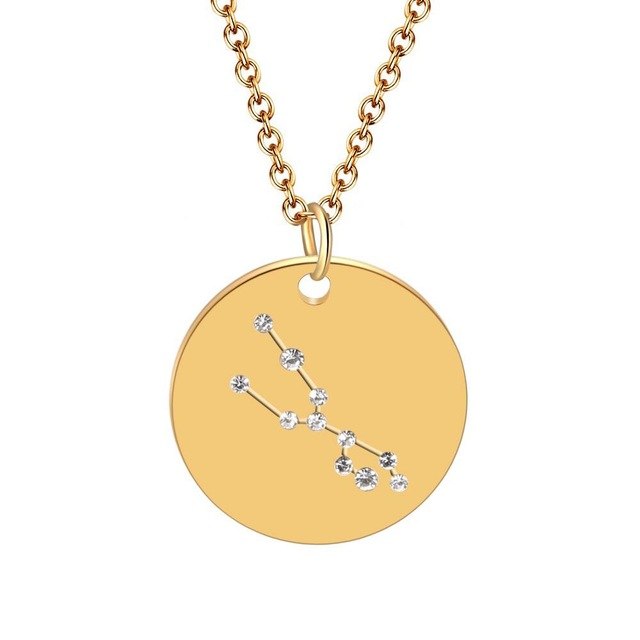 12 constellation necklace