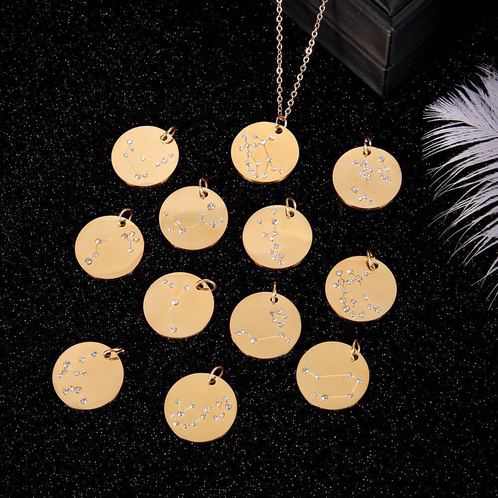 12 constellation necklace