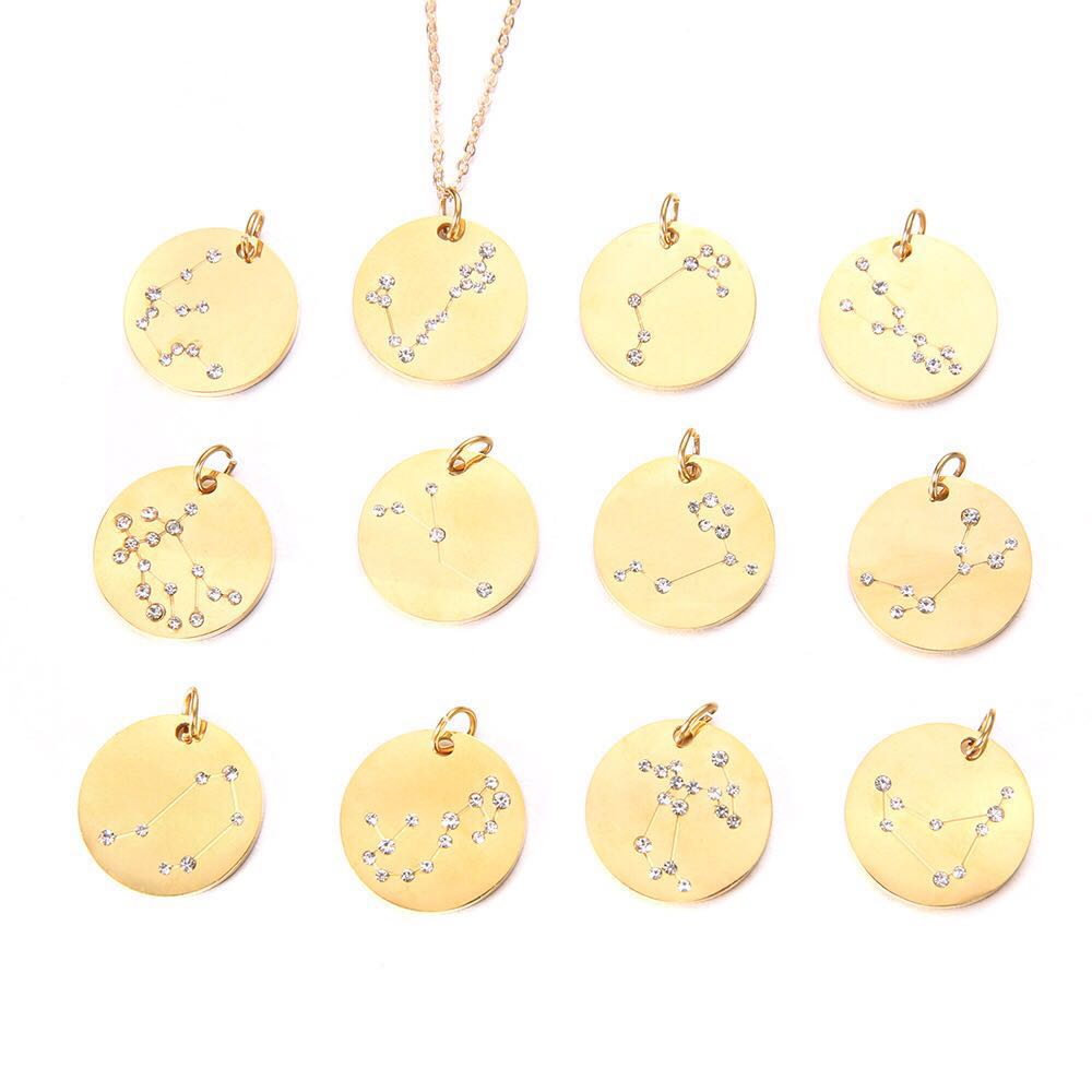 12 constellation necklace