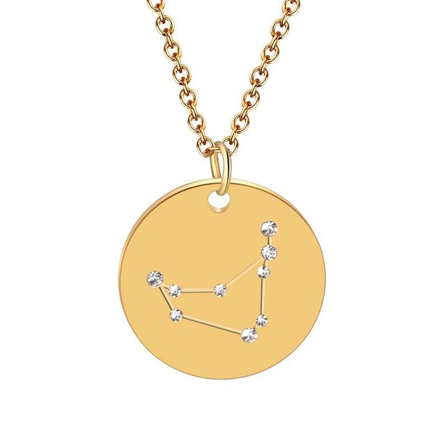 12 constellation necklace