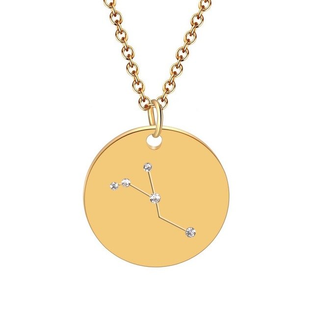 12 constellation necklace