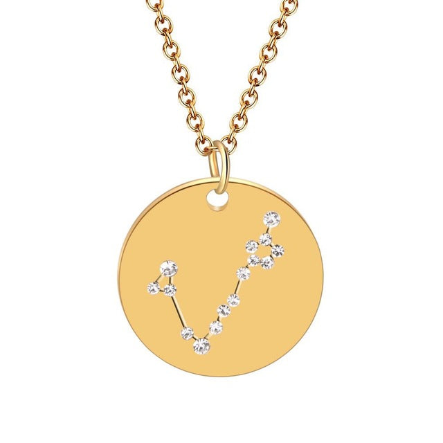 12 constellation necklace