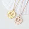 Baby Footprint Necklace