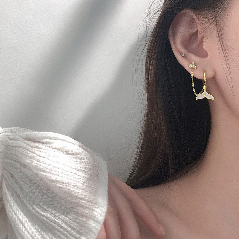 14K Gold Simple Earring