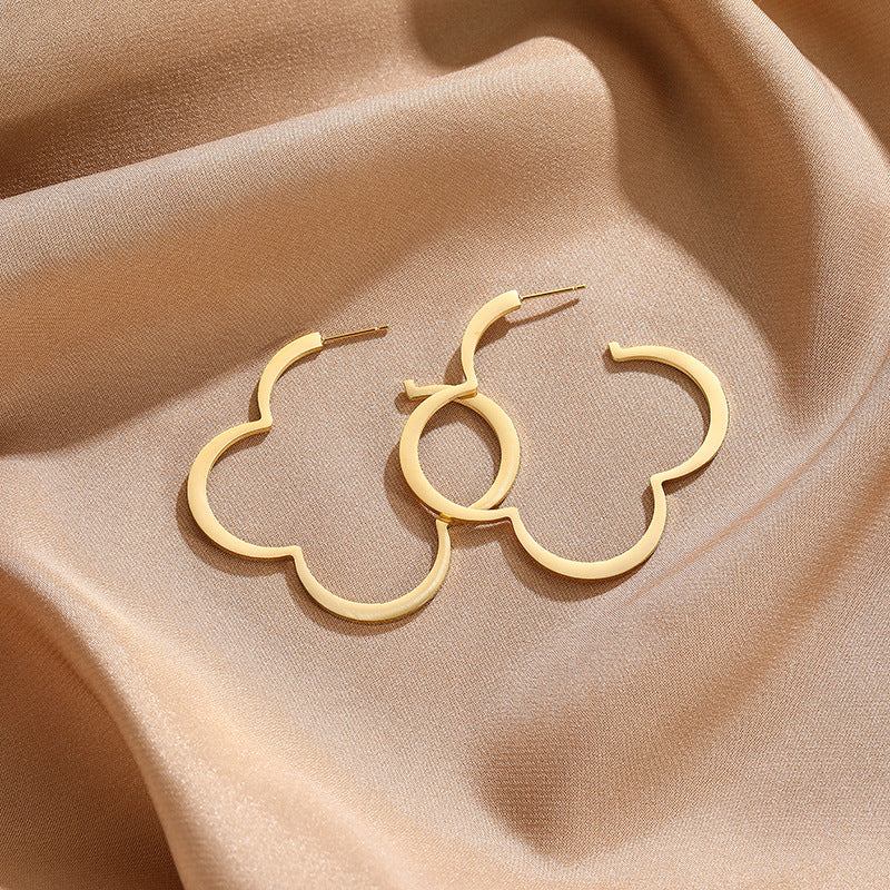 14k Gold Hoops Earings