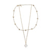 14k Real Gold Double Layer Necklace